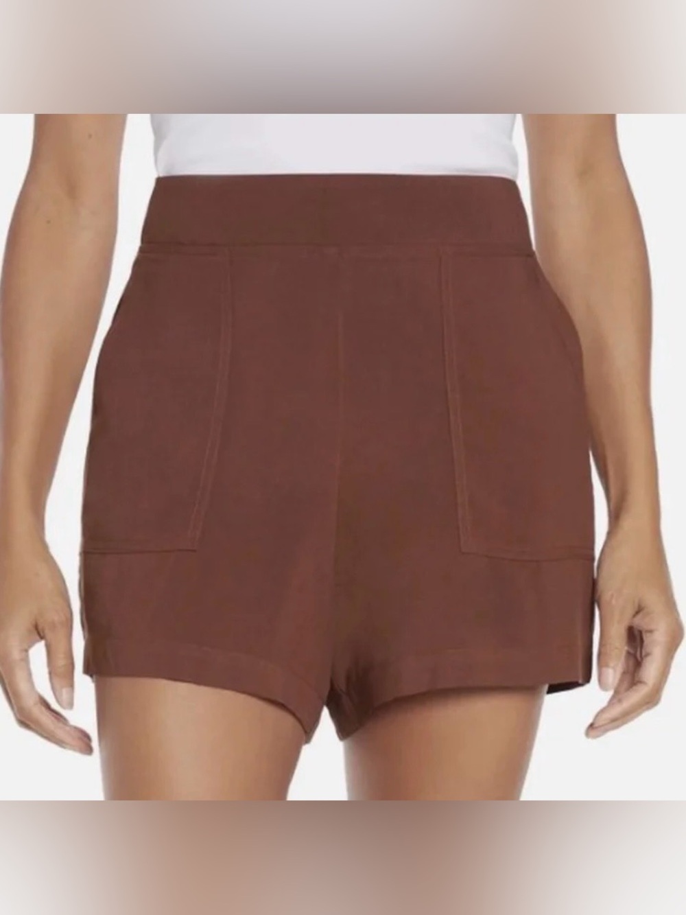Wildfox Festival Boho Gauze High Waisted Slide Pocket Pull-On Short Size XL